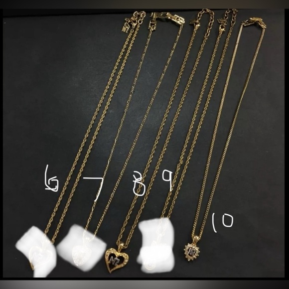 PICK ONE NINA RICCI Rhinestone Gold Tone Necklaces 2,3,5,8,10 (1,4,6,7 & 9 SOLD) - Picture 3 of 16